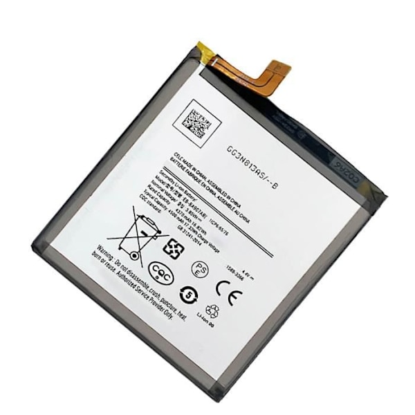 Internt batteri til Galaxy S10 Lite - AVIZAR - EB-BA907ABY - Kapacitet 4500mAh - Lithium Ion - 3,7 V Vit
