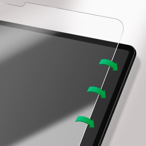 Härdat glas för iPad Air 11 2024 9H Hårdhet Stötsäker Anti-trace 4smarts Transparent Transparent