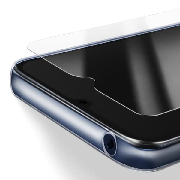 Coque Silicone - Xiaomi Redmi 14C - Härdat glas 9H - Repeller - Transparent Transparent