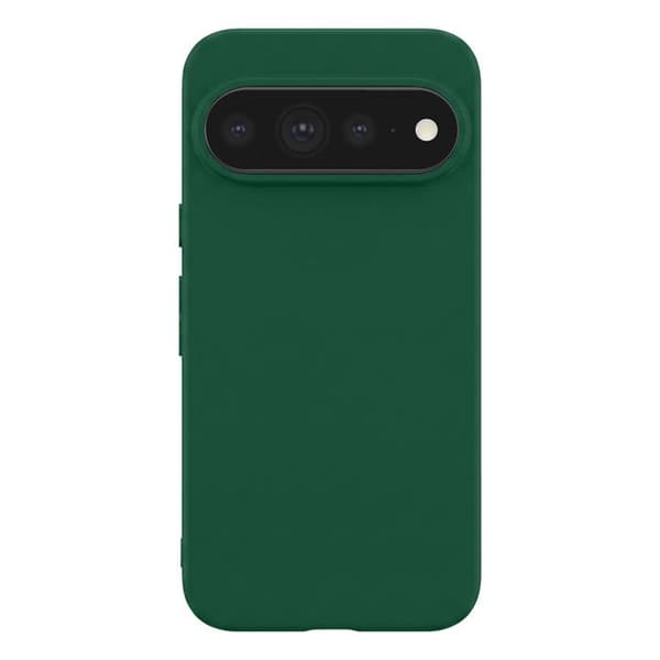Silicone Cover til Pixel 11, Stødabsorberende, Olieforsinket, Mørkegrøn Grön