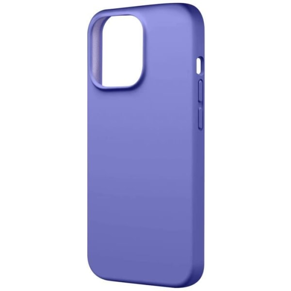 Suojakuori iPhone 15 Pro Max Premium Silicone Puolijäykkä Matte Soft Purple Ljuslila