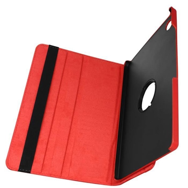 Tabletfodral - AVIZAR - Samsung Galaxy Tab A8 10.5 2021 - Ekoskinn - Rotera 360° - Röd Röd