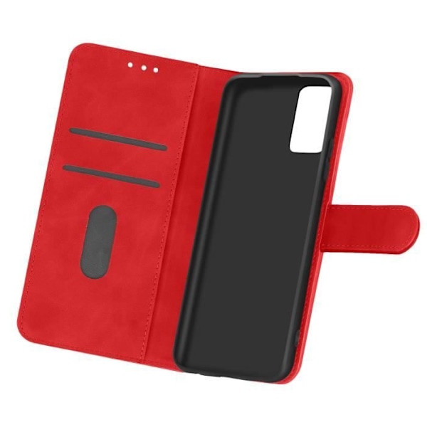 Skal - AVIZAR - Samsung Galaxy A33 5G - Röd - Stativfunktion - Chesterfield Folio Röd