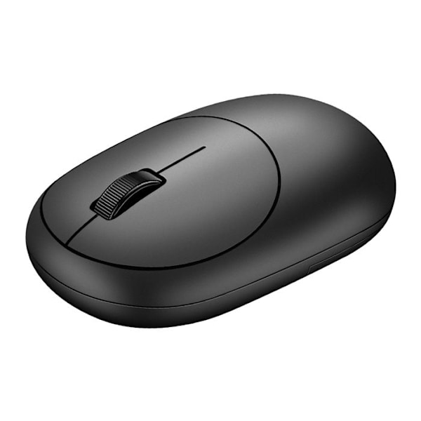 Trådlös Bluetooth-mus 1200DPI Kompakt Design med böjd yta wiwu Svart