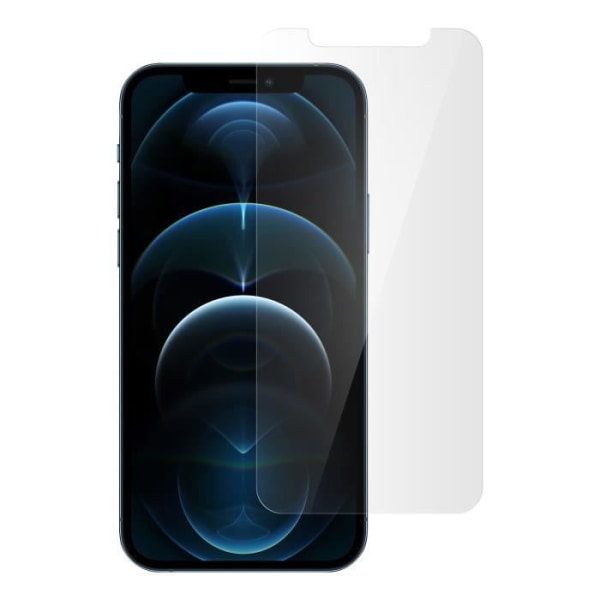 Filmp Protector - Jaym - iPhone 12 / 12 Pro - Härdat Glas 9H - Transparent - Hög Kvalitet Transparent