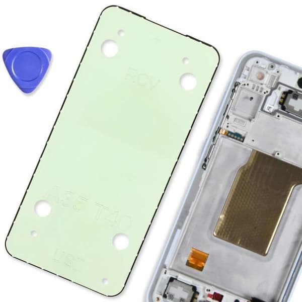 Skærmklæb - SAMSUNG - Galaxy A35 - Solid Fastgørelse - Nem Installation - Gennemsigtig Transparent