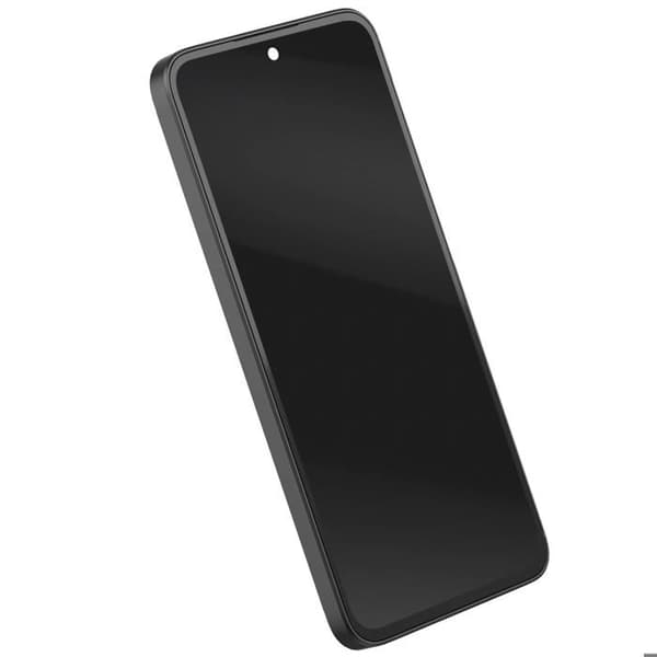 Fuld OLED-skærm erstatning til Galaxy A36 med sort chassis Svart