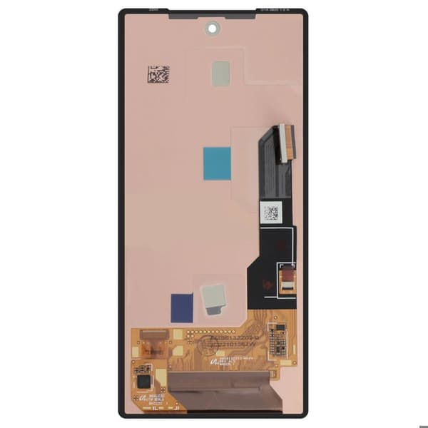 Komplet blok til Google Pixel 7a, LCD-skærm og sort berøringsglas Svart