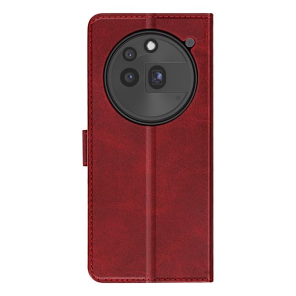 Kansio Nothing Phone 3a Pro Klippa Tuki Lompakko Punainen Röd