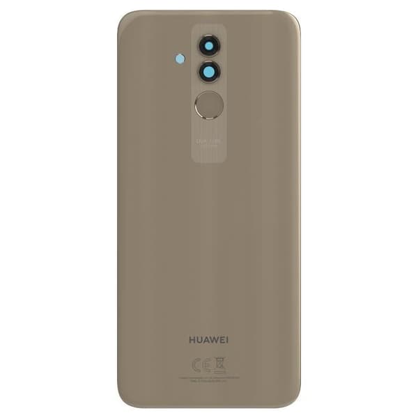 Bagcover - Huawei Mate 20 Lite - Guld - Forenklet installation - Identisk med den originale Gul