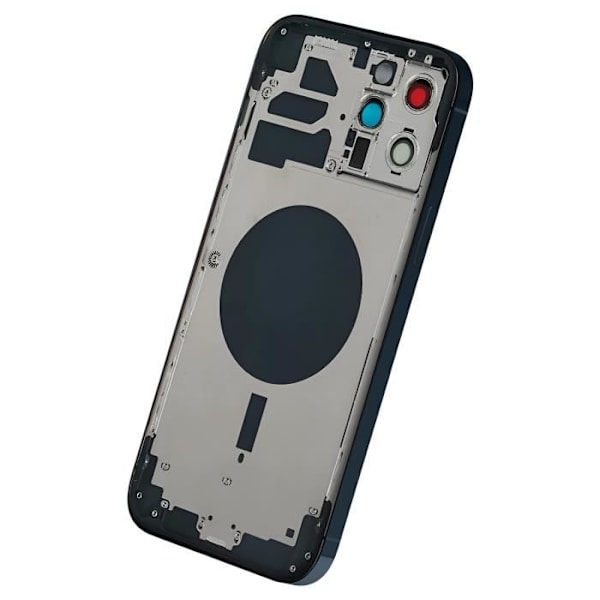 iPhone 12 Pro Max chassi - AVIZAR - Ersättningsbakruta - Kungsblå Blå