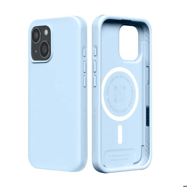 Cover til iPhone 15 Plus Model SolidX Ultra-holdbar Rhinoshield Lys blå Blå