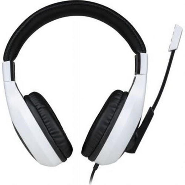 PC headset - BIGBEN CONNECTED - Hvid / Sort - Kablet - 3,5 mm jackstik - Omnidirektionel mikrofon Vit