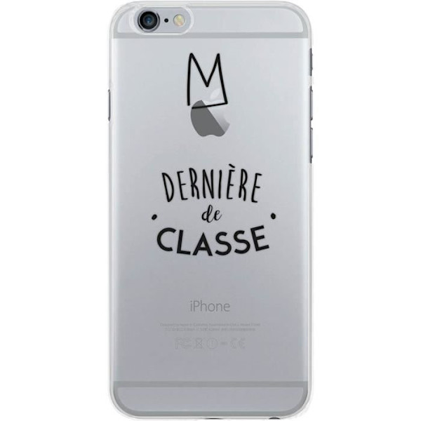 Coque - TPU - iPhone 6/6S/7/8 - Semi-rigid - Transparent - Glat Transparent