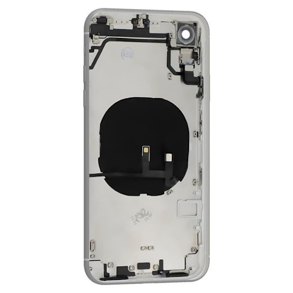 Komplet chassis til iPhone XR - AVIZAR - Hvid - Genskaber original æstetik - Nem at installere Vit