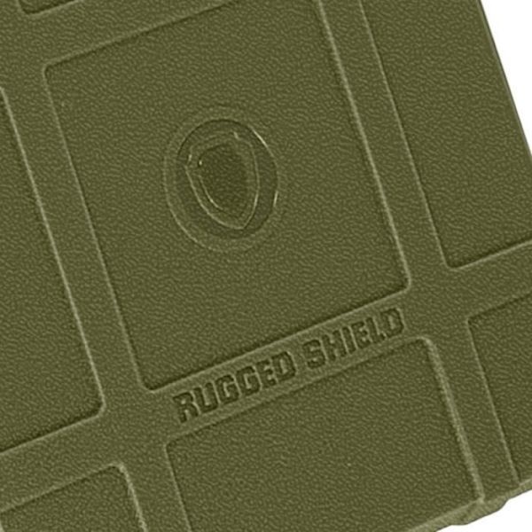 Fodral till Samsung Galaxy Xcover 7 Silikon Stötsäkert präglat mönster Fern Green Grön