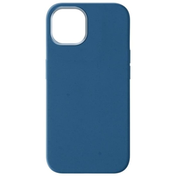 Fodral till iPhone 15 Silikon Anti-Fingeravtryck Återvinningsbart Klassiskt Fodral Organisk Midnattsblå