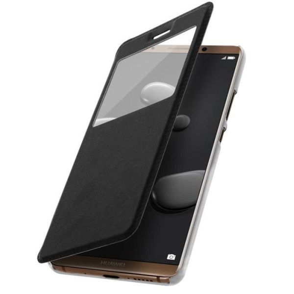 Fönsterfodral Huawei Mate 10 Pro Bracket Hard Shell Svart