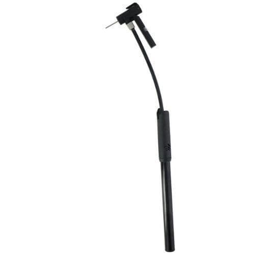 Cykelpumpe - Dunlop - Sort manometer - Sort farve - Unisex - Til voksne Svart
