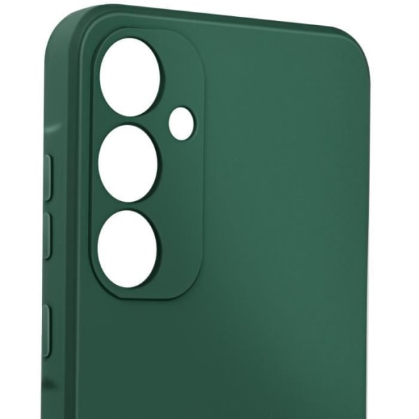 Taske til Samsung Galaxy A55 - AVIZAR - Soft Touch Mat - Grøn - Forstærket beskyttelse Grön