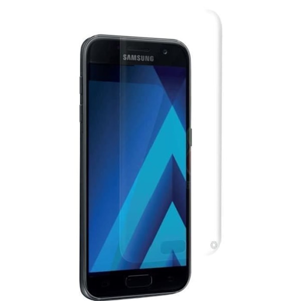 Skærmbeskyttelse - Force Glass - Galaxy J3 2017 - Tempereret glas - Gennemsigtig - Ridsefrit Transparent
