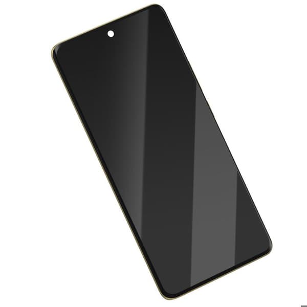 Fuldskærm - REALME - 14 Pro - AMOLED - Forudsamlet - Hvid / Sort Vit