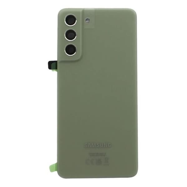 Batteri Cache - SAMSUNG - Galaxy S21 FE - Oliven - Forenklet installation Oliv