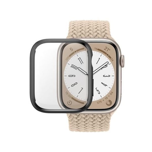 PanzerGlass Case Skærmbeskytter med D3O® til Apple Watch 45mm Sort