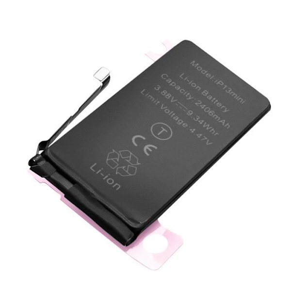 Internt batteri iPhone 13 Mini 2406mAh 100 % kompatibel erstatter A2660