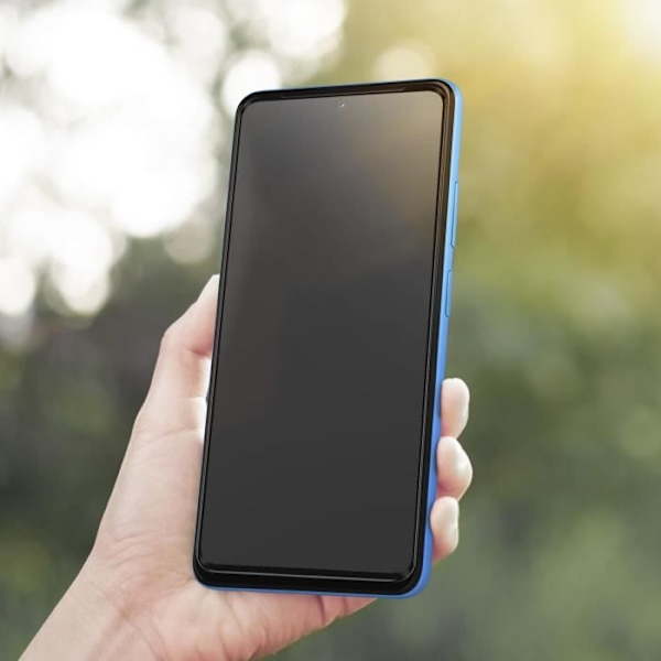 Beskyttelsesfilm - AVIZAR - Keramisk glas - Xiaomi Poco M4 Pro 5G - Redmi Note 11S 5G - Sort Svart