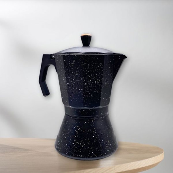 Moka-kahvinkeittimen 6 kupin perheversio