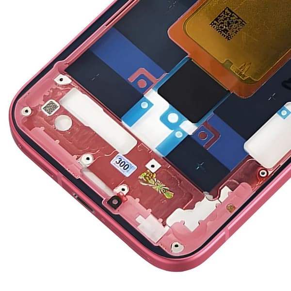 Ersättningscentralschassi för Google Pixel 9a Service Pack Google Rosa Rosa