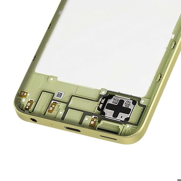 Erstatningscentralchassis til Galaxy A15 4G Service Pack Samsung Limegrøn Grön