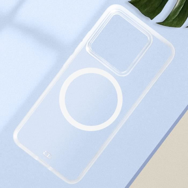 AVIZAR suojakotelo Xiaomi 14:lle - Läpinäkyvä - Soft Touch - Magsafe-yhteensopiva Transparent