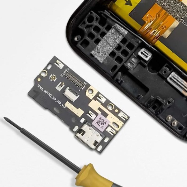 USB C Latausliitin Blackview BV5300 ja BV5300 Pro Musta
