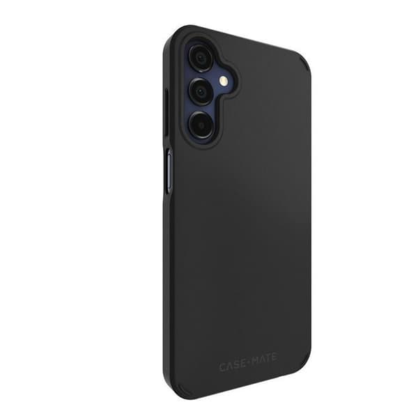 Case-Mate Tough Black - Bagsidecover til Samsung Galaxy A15 5G, beskyttelse 3 m (Sort) Sort