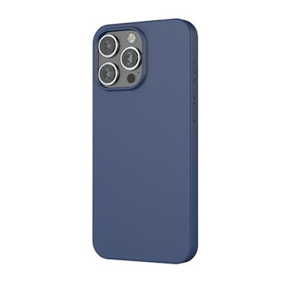Cover til iPhone 16 Pro Max - MW - Oleofobisk og anti-ridse silikone - Blå Blå