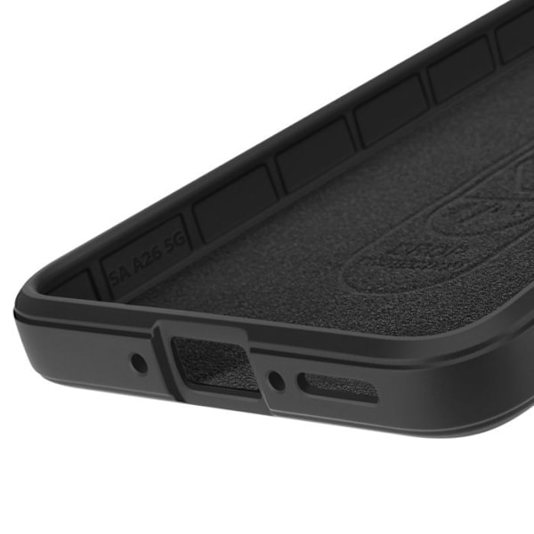 Coque til Samsung A26 Stødabsorberende Silikone Sort Svart