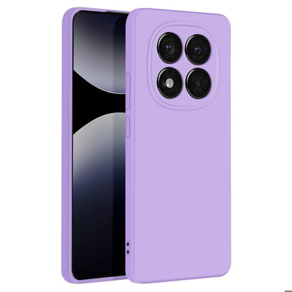 Coque - Redmi Note 14 Pro/Pro Plus - Semi-hårdt - Stødabsorberende beskyttelse - Violet Lila