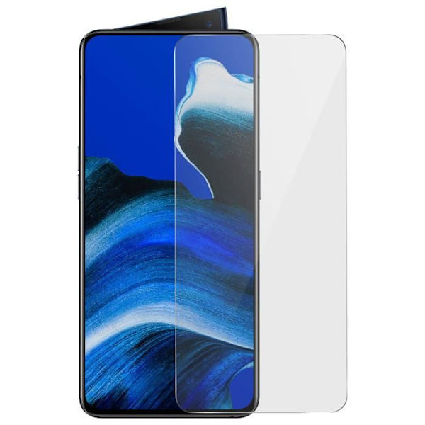 Skyddsfilm - AVIZAR - Oppo Reno 2 - Härdat glas - Ultratunn - Anti-explosion Transparent, vit