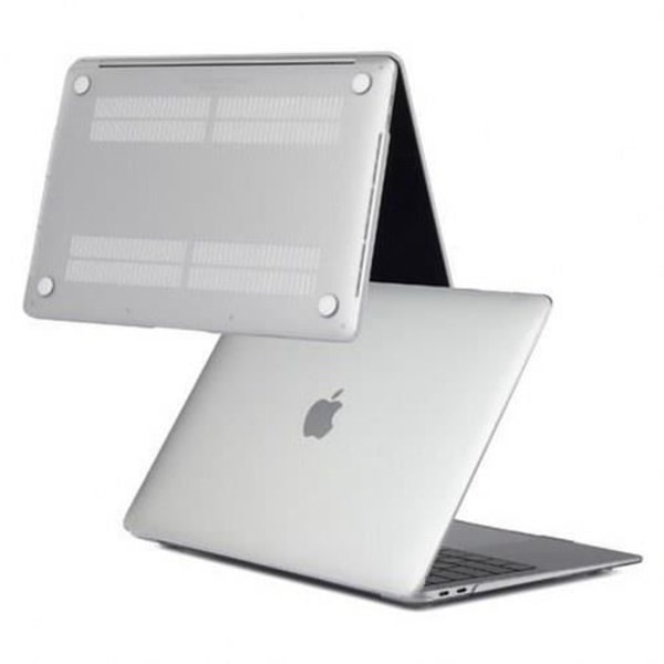 Taske til MacBook Air 13 tommer 2020-USB-C M1 MW Transparent - Grå - Hvid - Syntetisk - Blandet Grå
