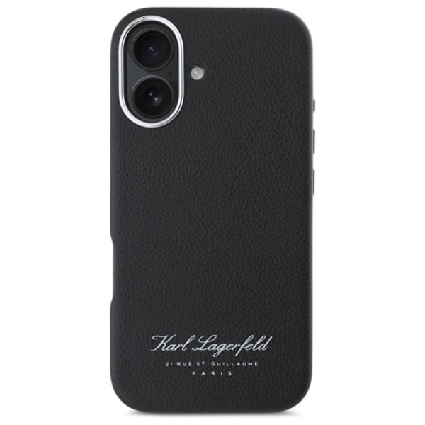 Karl Lagerfeld Hotel RSG - Coque til iPhone 16 (sort)