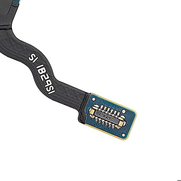 Nappe til nærhedssensor til Galaxy S22 Ultra med lysføler i sort Svart