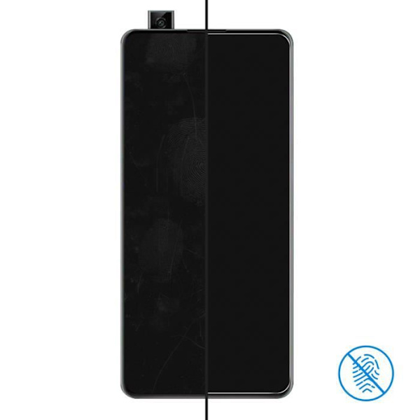 Suojakalvo - AVIZAR - Huawei P Smart Z/Y9 Prime 2019 - 9H karkaistu lasi - Iskunkestävä - Läpinäkyvä Transparent