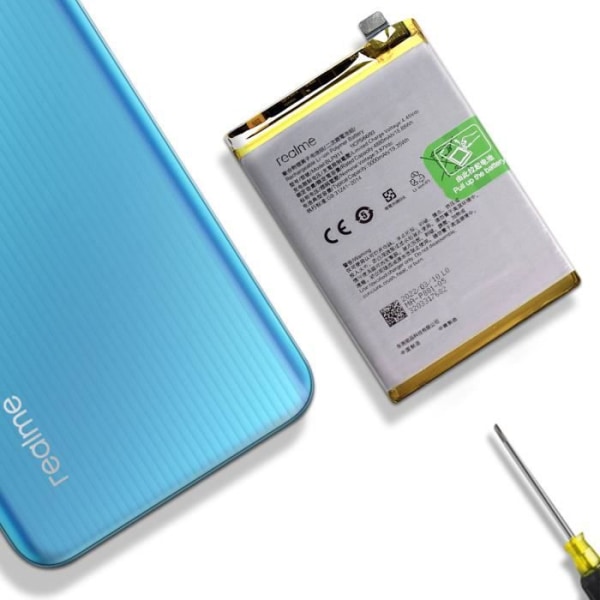 Internt batteri - Realme - 9i - 5000mAh - Udskiftningskapacitet BLP911