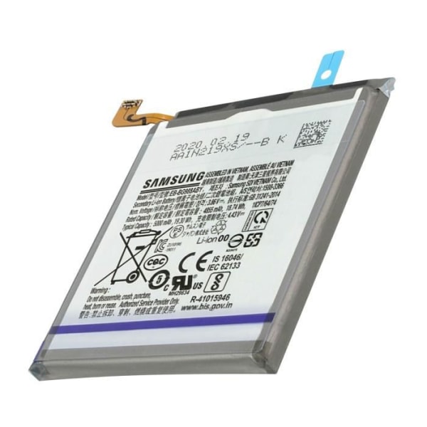 Internt batteri Samsung Galaxy S20 Ultra 5000mAh Original EB-BG988ABY Sort