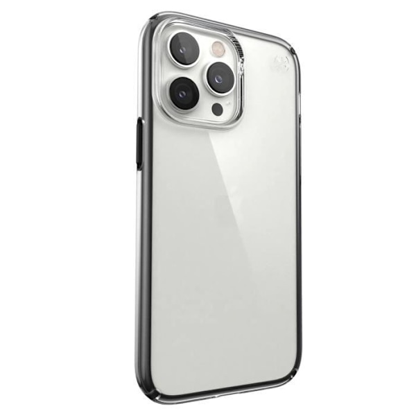 Cover til iPhone 14 Pro Max - SPECK - Presidio Perfect-Clear - 4m faldbeskyttelse - Sort Svart