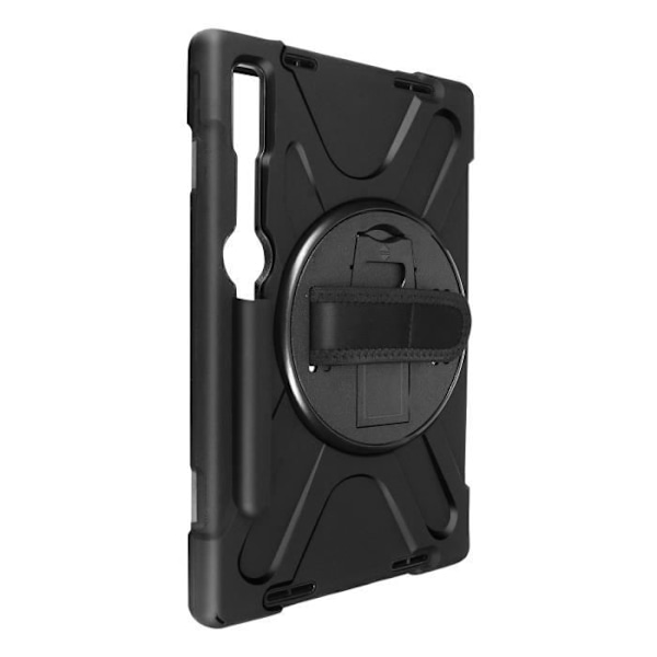 Stötsäkert fodral till Lenovo Tab P11 Pro Gen2 - AVIZAR - Svart - Hybrid med axelrem Svart