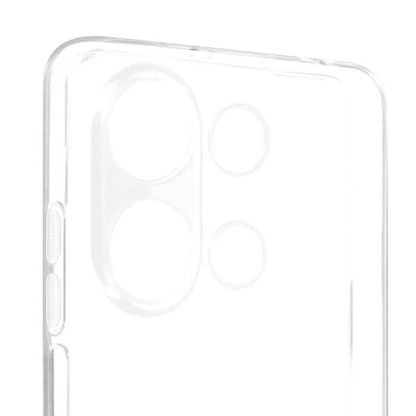 Kotelo Xiami Redmi Note 13 4G Soft Silicone Slim Design, läpinäkyvälle Transparent