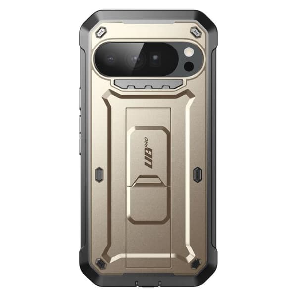 Hel skal til Google Pixel 10 / 10 Pro MagSafe Serie Unicorn Beetle Pro Supcase Sort / Guld Svart